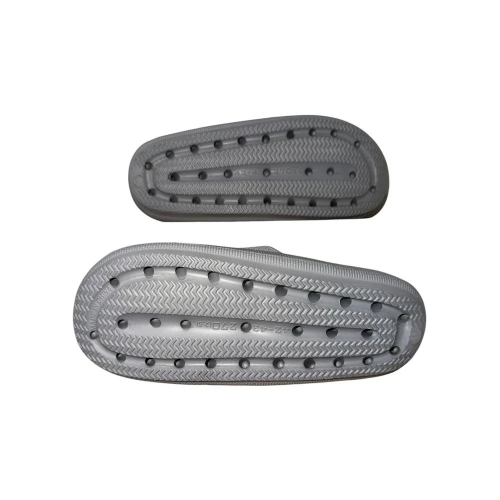 Bronax Cloud Slides Gray EVA Comfort Slides Size EU 42-43 / 270mm NWOT M:9/W:11)